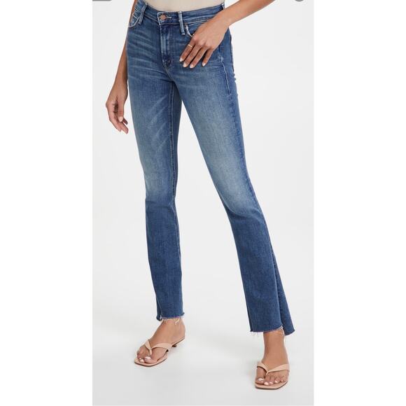 MOTHER The Runaway Step Fray Jeans - Picture 1 of 8